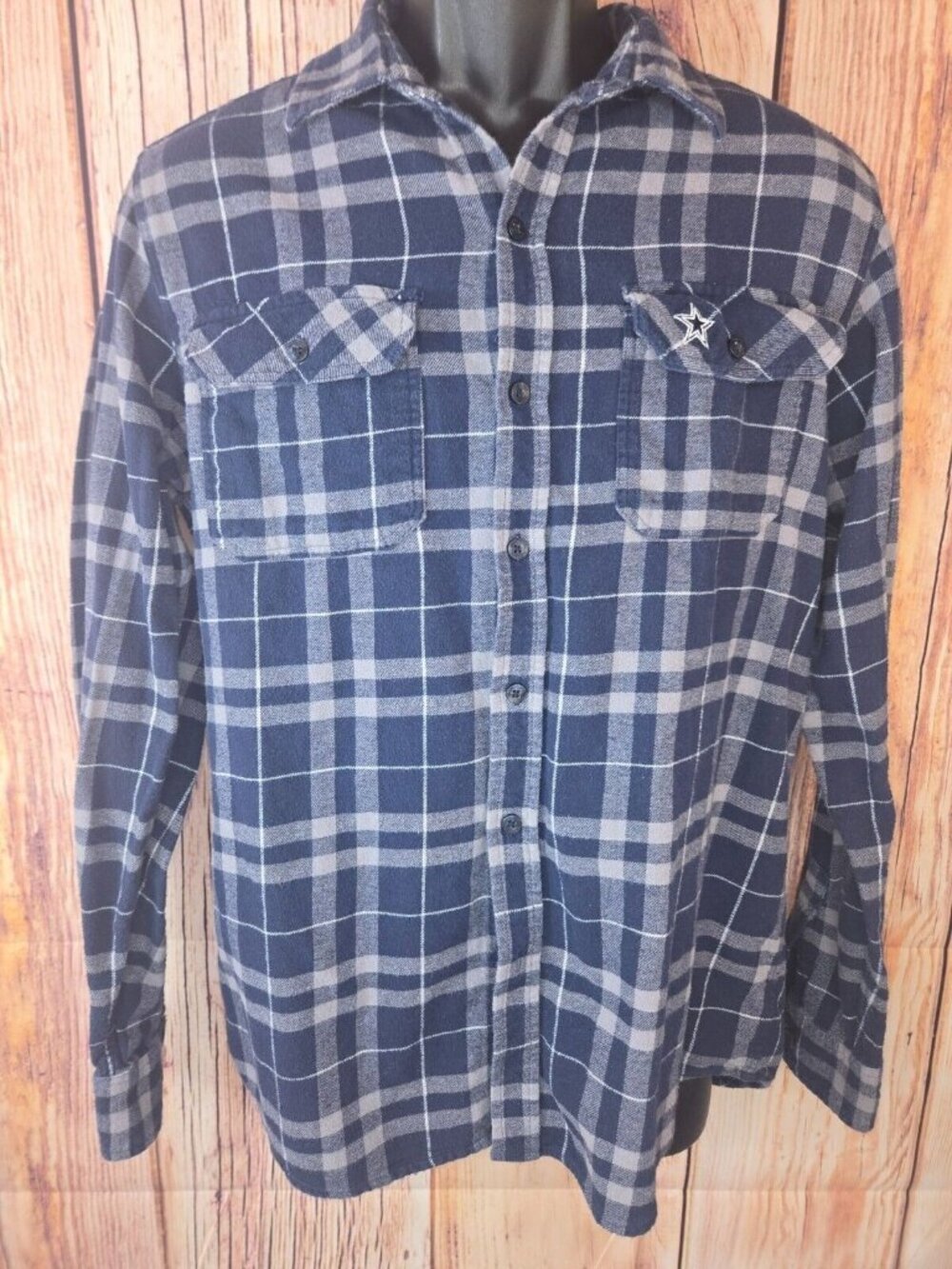 Dallas Cowboys Mens Antigua Long Sleeve Shirt Size Medium